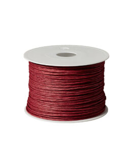 Papierdraht Crazy Paper, kardinalrot, 2 mm breit