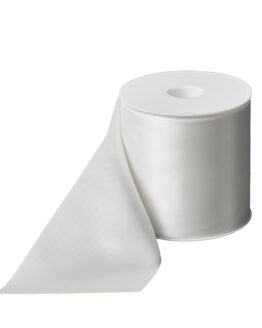 Premium-Satinband extra breit, offwhite, 100 mm breit - dauersortiment, satinband, premium-qualitat