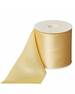 Premium-Satinband extra breit, mais, 100 mm breit - dauersortiment, satinband, premium-qualitat, tischbaender