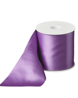 Premium-Satinband extra breit, lila, 100 mm breit - dauersortiment, satinband, premium-qualitat