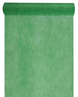 Vlies-Tischläufer BUDGET, dunkelgrün, 60 cm breit, 10 m Rolle - dekovlies-budget, vlies-tischlaeufer