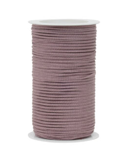 Taftband aus Baumwolle, flieder, 2 mm breit