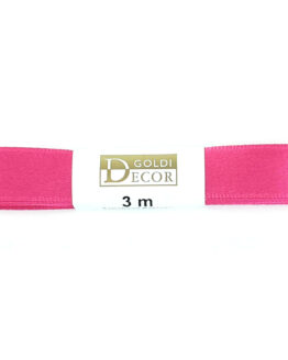 Premium-Satinband, pink, 15 mm breit, 3 m Strängchen - satinband, premium-qualitat, satinbaender, dauersortiment