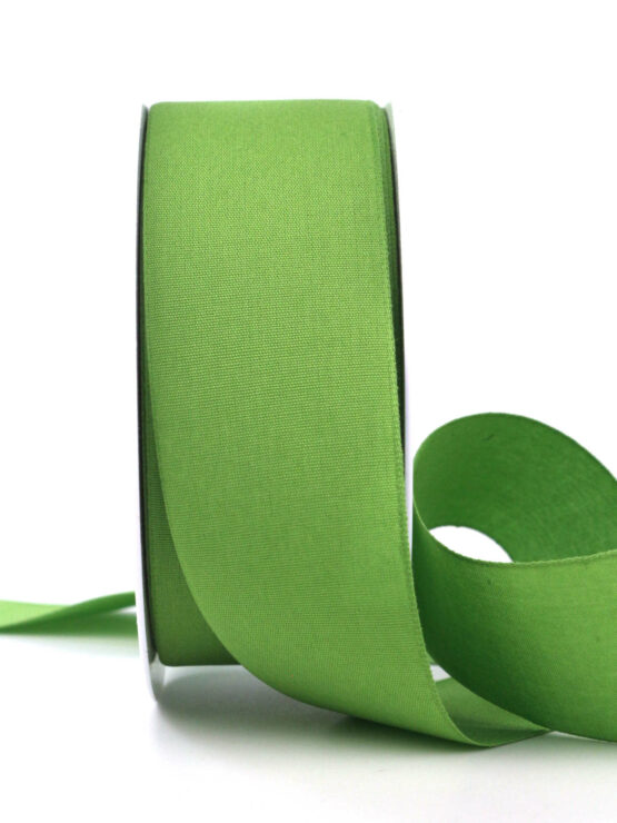 Ecocell Geschenkband (biologisch abbaubar), grasgrün, 40 mm breit, 25 m Rolle - kompostierbare-baender