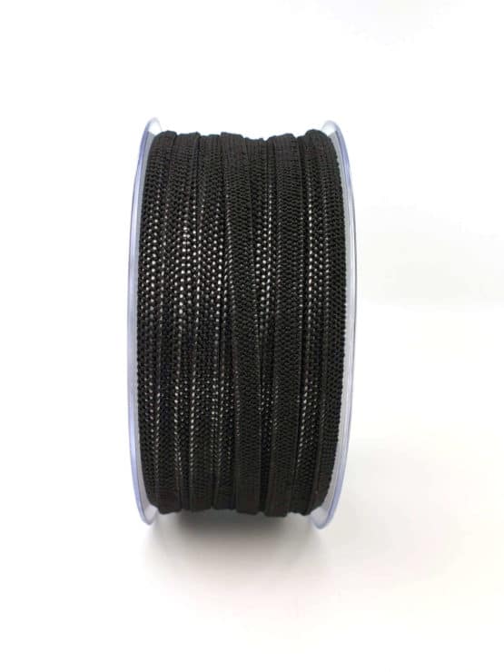 Gummiband/Elastikband schwarz, 5 mm, 20 m Rolle - corona-pandemiebedarf, elastikband