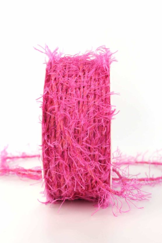 Fransenkordel, pink, 3 mm stark - dekobaender-fruehjahr, andere-baender, zierkordeln