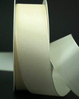 Taftband creme, 40 mm breit - hochzeitsbaender