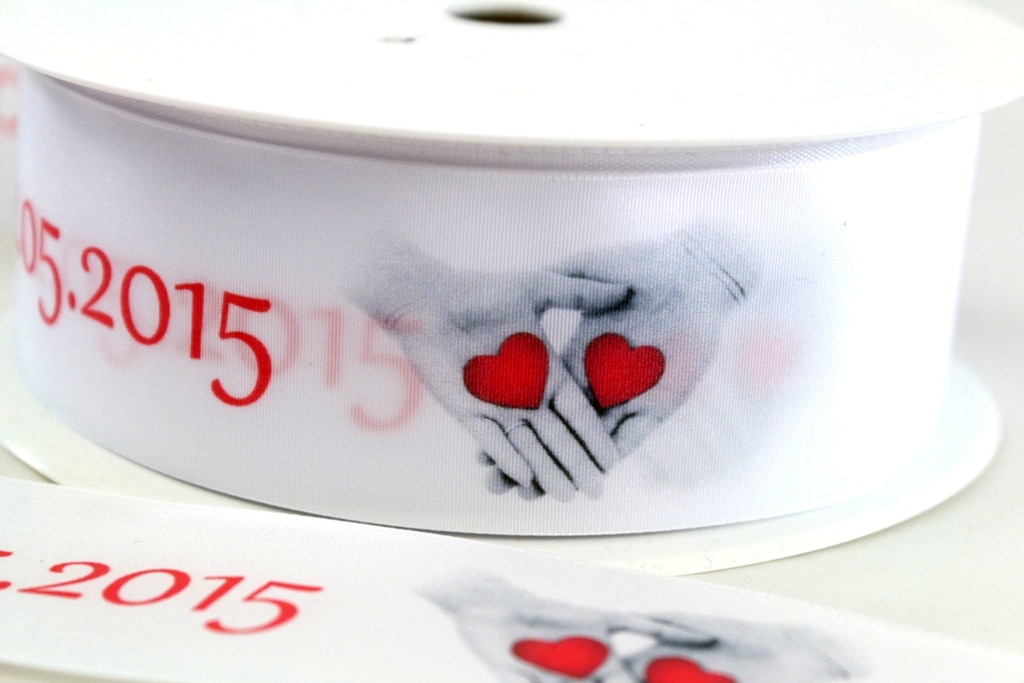 Individuelle Bänder für Deine Hochzeit - personalisierte-bander, hochzeitsdekoration, armbaender