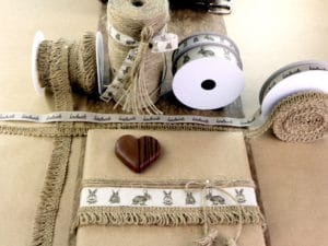 Osterbaender - Juteb&auml;nder -