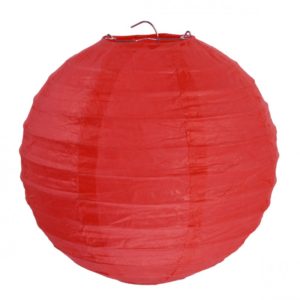 Papierlampion 30cm rot 4313_7 -