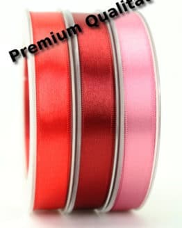 Premium Doppelsatinband 15 mm, extra weich - dauersortiment, satinband, premium-qualitat