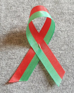 Reversschleife Portugal (rot-grün), 10 Stück - reversschleifen, nationalbander