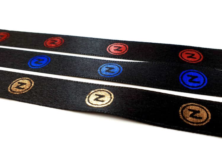 Satinbänder jetzt mit Metallicfarben bedrucken - personalisierte-bander